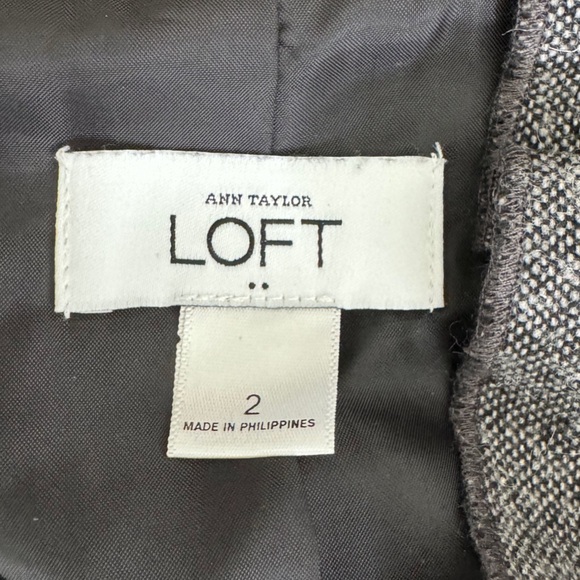 Ann Taylor Loft Jacket Wool Size 2 - Picture 6 of 7
